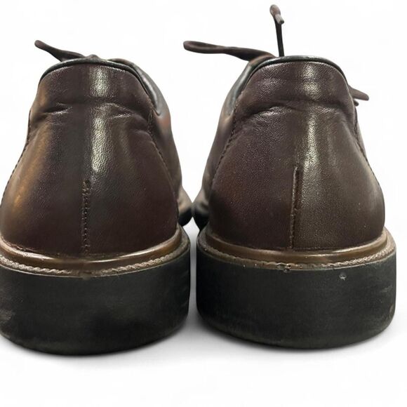 Rieker Men\'s Brown and Burgundy Oxfords